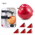 1pc/5pcs Replacement Blades Electric Fruit Peeler Potato Vegetable Fruit Peeler Stainless Steel Machine Cutter Accessories