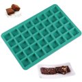 Home Kitchen Cake Mold Cavities Cube Square Caramel Candy Silicone Chocolate Truffles Jelly Ice Tray Mould Bake Decorating Tool