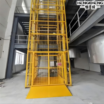 Guide Rail Hydraulic Lifting Platform