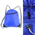 1Pc Portable Nylon Shoe Bags Drawstring Dust Backpacks Storage Pouch Outdoor Travel Sports Storage Gym Bags