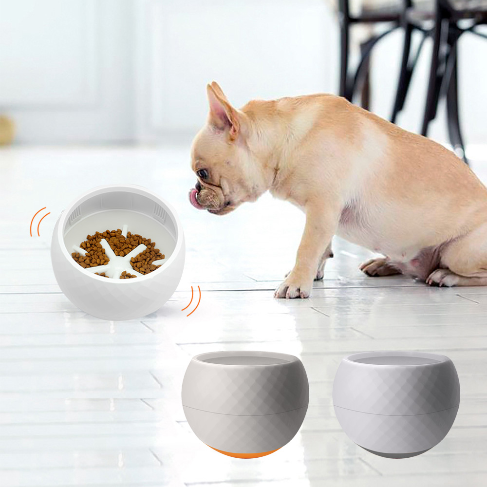 2020 Dog Bowl Pet Dog Feeding Food Bowl Slow Feeder Dish For Dogs Feeding Dish Small Large Dogs Bowl Accessories Prevent Obesity
