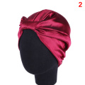 6 Colors Silk Salon Bonnet Women Sleep Shower Cap Bath Towel Hair Dry Quick Elastic Hair Care Bonnet Head Wrap Hat 1pc Hot!