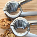 1pcs 1PCS Walnut Pecan Hazelnut Hazel Filbert Nut Kitchen Nutcracker Clip Tool Clamp Plier Cracker Zinc Alloy