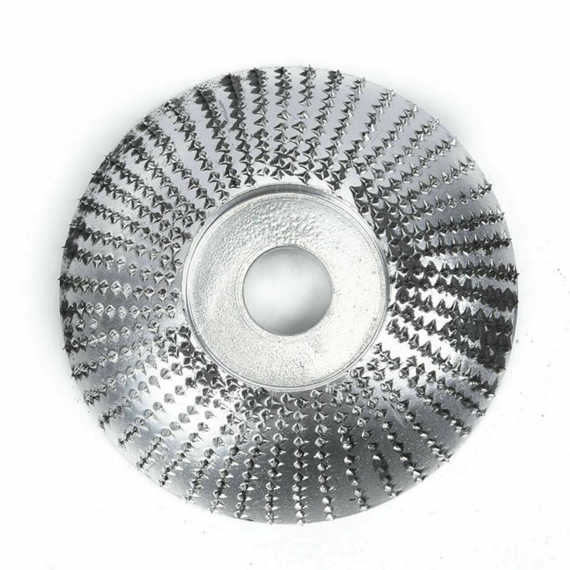 Woodworking Grinding Angle Wooden Wheel Sanding Carving Rotary Tool Abrasive Disc For Angle Grinder Tungsten Carbide Coating