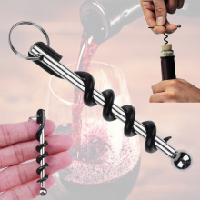 Mini Professional Stainless Steel Metal Corkscrew Red Wine Beer Bottle Cap Opener Portable Multifunctional Bar Drinkware Tools