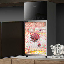 Kangbao XDZ80-FW Disinfection Cabinet Household Kitchen Vertical Chopsticks Cabinet Double Door Intelligent High Temperature