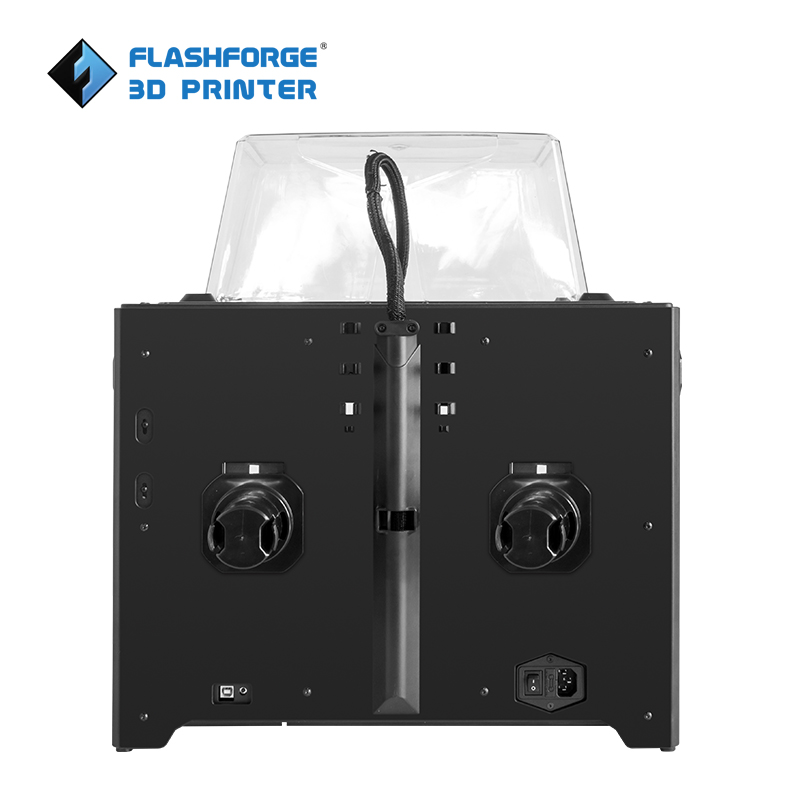 FlashForge 3d Printer Creator Pro Open Source 6.3mm heated aluminum build plate Dual Extruder W/2 Spools Factory Outlet