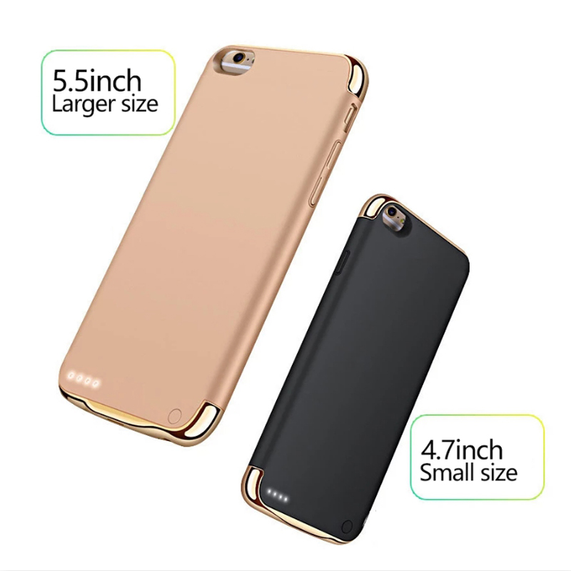 Slim Ultra Thin Battery Case For iPhone 6 6 s 7 8 Plus Backup Battery Charger Case Power Bank Charging Case For iphone 6 6s 7 8