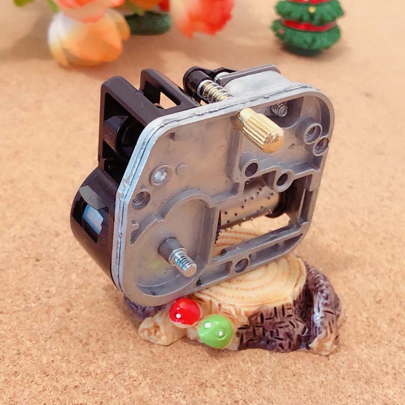 DIY music box mechanism with on-off rotary switch mechanism Christmas gifts unusual gift