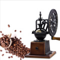 Classical Wooden Manual Coffee Grinder Hand Stainless Steel Retro Coffee Spice Mini Burr Mill With High-quality Ceramic Millston