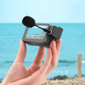 Portable 3.5mm Mini Microphone Audio Adapter for DJI OSMO Action Sports Camera Mic Lightweight Recording Shooting Accessories
