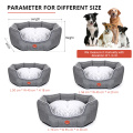 DEKO Soft Dog Bed Sleeping Gary Sofa Hondenmand Waterproof Cushion Mat For Pets Puppy Cat Cotton Pillow Pet Supplies