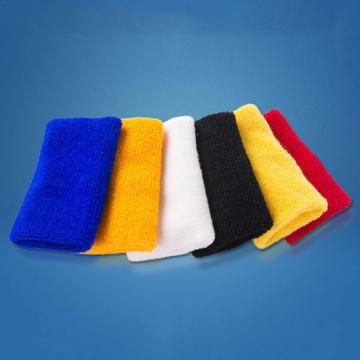 High Quality 8*8cm Wrist Sweat Band Sports Towel Wrist Support Breathable Sweat Absorbent Wrister 6 Color Available