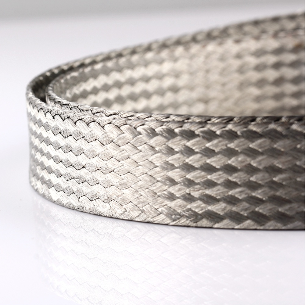 30mm Flexible Tinned Copper Braided Sleeving With Crimping Terminal5