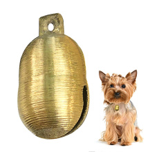 Horse Sheep Equipment Durable Copper Bell Grazing Sound Loud Decorations Cow Anti Lost Husbandry Tool Livestock Animal Farm Dog