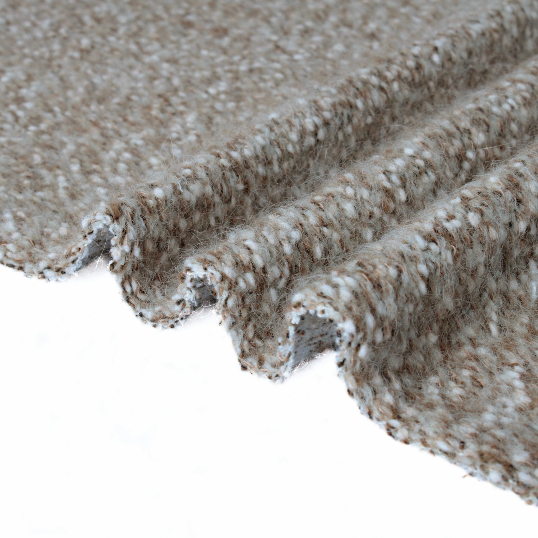 wool dot design fabric