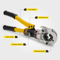 Hydraulic Pex Pipe Crimping Tools Clamping Tools Plumbing Tools with TH+U jaws