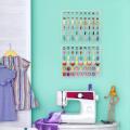 2 Pack Wall Mounted Embroidery Sewing Storage Organizer