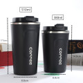 Double Stainless steel Coffee Mug Thickened Big Car Thermos Mug Travel Thermo Cup Thermosmug For Gifts 510/380ML Thermos Flask