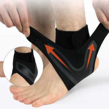 1Pcs Adjustable Ankle Support Pad Ankle Sleeve Pressure Anti-Spinning Elastic Breathable Support Fitness Sports Prevention #ED