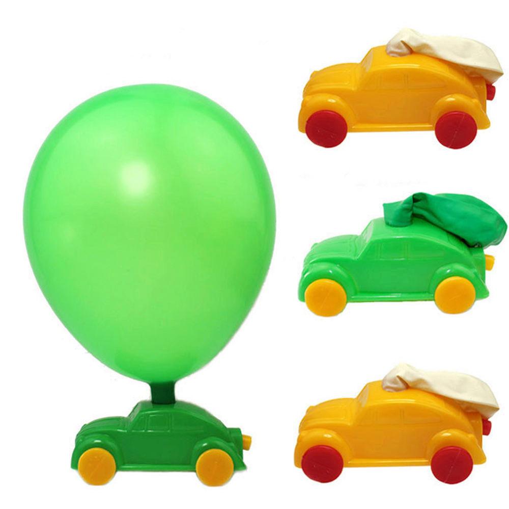 Portable DIY Balloon Car Funny Toys Children Science Experiment Educational Equipment Balloon Recoil Car Kids Toy