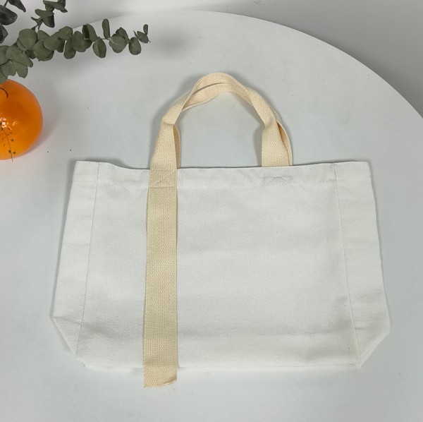 durable cotton canvas shopping tote bags