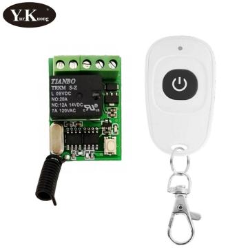 computer on off button remote control switch 5V 6V 9V 12V Remote Control Push Button RF Wireless Switch 315 433 Smart Home Alarm