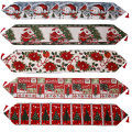 Christmas Table Runner Fashion High Quality Printed Tablecloth Placemat Christmas Decorations For Home