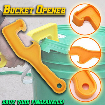 2019 Hot ABS Plastic Bucket Pail Paint Barrel Lid Can Opener Opening Home Hand Tools Reusable Kitchen Tools