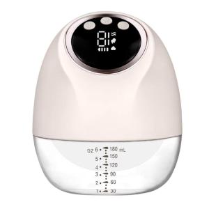 Wearable breast pump for lactation
