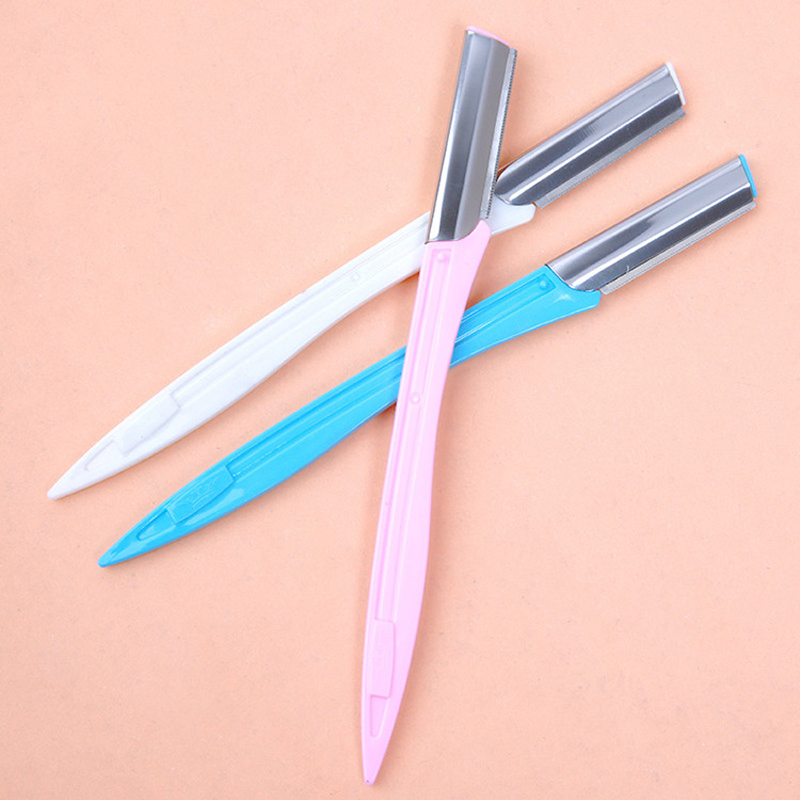 Mini Eyebrow Trimmer for Women Professional Portable Eye Brow Knife Face Hair Remover Tools Cutter Scissors Eyebrow Shaping Tool