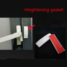 5Pcs Heightening gasket Rubber White Replacement UPVC Window Handles Zinc Alloy Window Hardware Door Handle