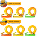 Manual Life Belt Automatic Inflatable Life Buoy Swimming Ring Waist Belt with Reflective Tapes For Kayaking Fishing Life Vest