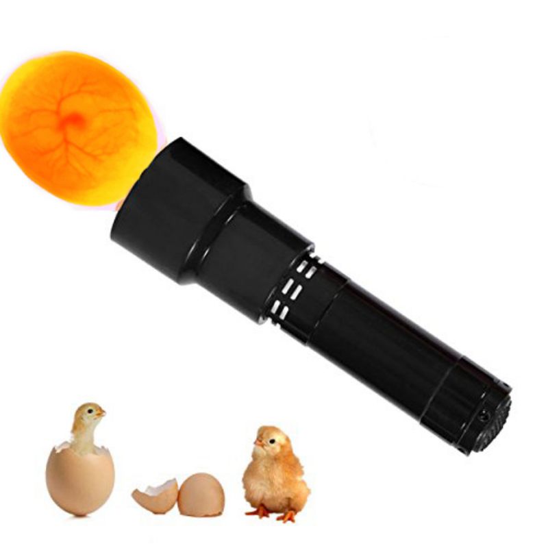 (Random color)Incubator Eggtester Egg Incubator Candling Lamp 9 LED Super Cold Incubation Equipment Chicken Tool