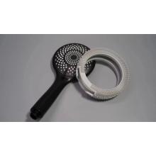Silicone Rubber Brush Scrub Swabbed Function Plastic ABS Bathroom Hand Shower Head