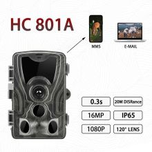 HC-801A Hunting Trail Camera 0.3s Trigger Time With Night Version Photo Traps1 6MP 1080P IP65 Wildlife Hunter Camera fotopast
