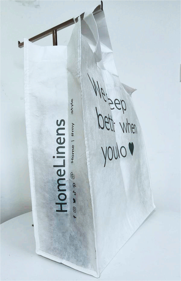 Custom reusable biodegradable non-woven bag