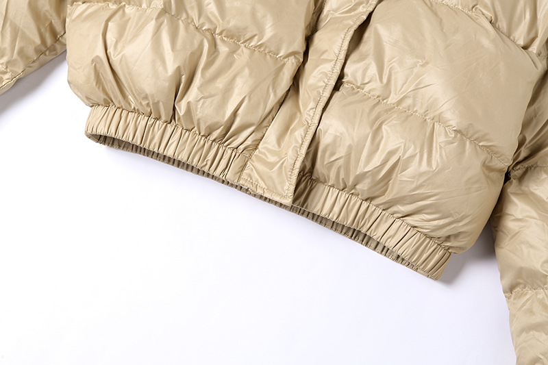 Cropped Jacket Zip Up