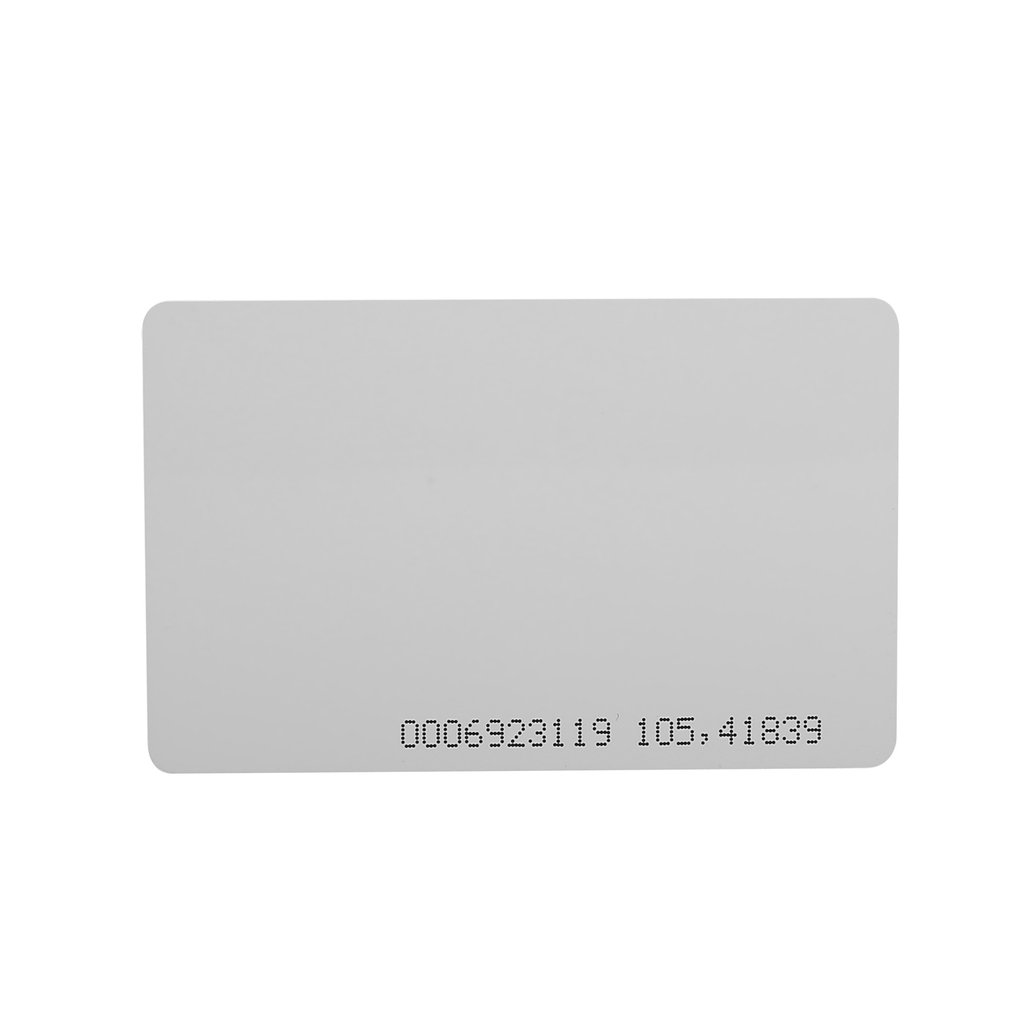 10pcs EM4100 Tk4100 125khz Access Control Card Keyfob RFID Tag Tags Sticker Key Fob Token Ring Proximity Chip 0.85mm Thin Cards