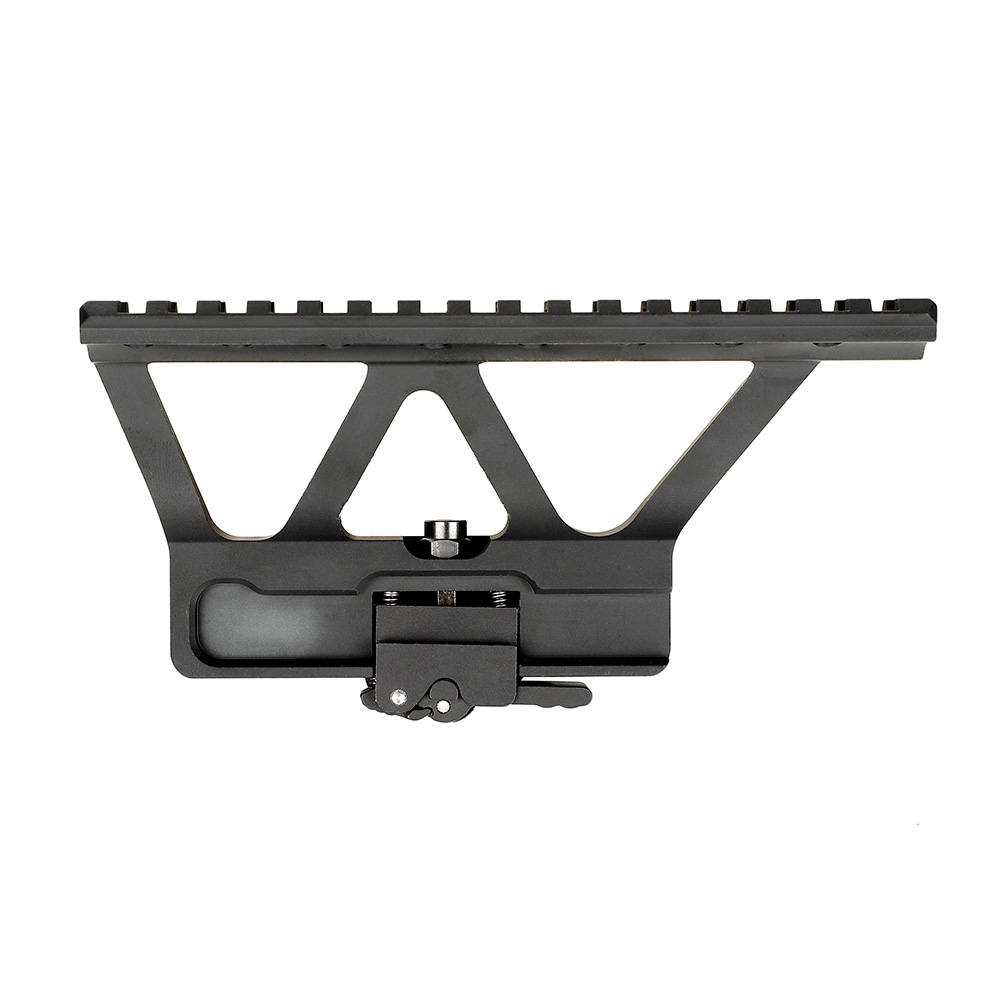 ohhunt Tactical Elite Defense Quick Detach System QD Scope Mount with Side Picatinny Weaver Rail mount for Tactical AK47 AK 74