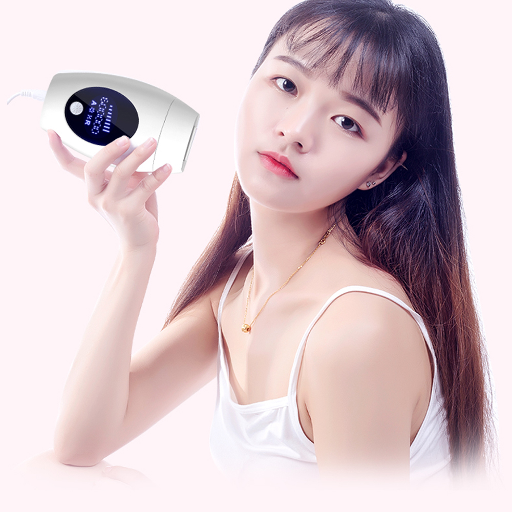 IPL Laser Hair Removal Instrument Painless Permanent Electric Epilator Pulsed Light Device Hair Remover Machine 600000 Flashes
