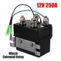 12V 250A Winch Solenoid Relay Contactor Winch Rocker Switch Thumb 2000lb-5000lb For ATV UTV SUV 4x4 Off-road