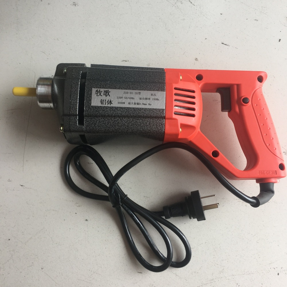 1000W Handheld Electrical Concrete Vibrator with Power Tool ZX35-1 for Industrial Building