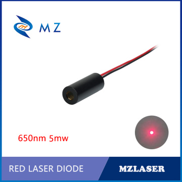 Standard 8mm 650nm 5mw Industrial APC Drives Red Dot Laser Module