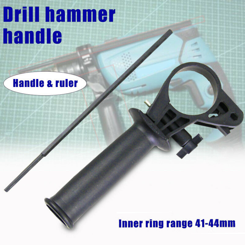 100% Brand New Electric Drill Hammer Handle Power Tool Fittings Inner Ring 41-44mm With Ruler