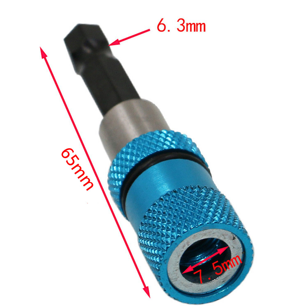 1/4 Hex Shank Electric Drill Bit Magnetic Screwdriver Bit Holder Stainless Steel Magnetism drywall screw bit holder Screw Tool