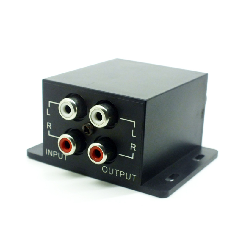 Auto Subwoofer Power Car Amplifier Audio Regulator Bass Equalizer Crossover Controller RCA Adjust Line Level Volume Autoradio