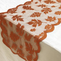 Maple Leaf Lace Table Runner Perfect for Fall Dinner Parties Restaurant Decor For Home Wedding Party Decoration Table Cover