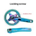 Aluminum Alloy 1PC 7075 CNC Bike Chainring Bolts Muti Color Single Speed Crank Bolt Bicycle Crank Chainwheel Accessories