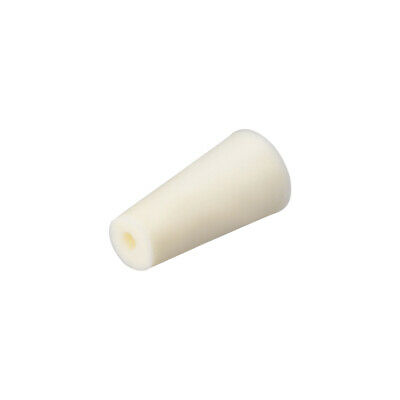 8-12mm Beige Drilled Silicone Stopper Plugs for Flask Test Tube Stopper 8pcs